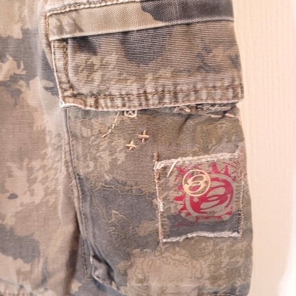 ANCHOR BLUE Camaflaug Men's Cargo Shorts. Size 34 - Picture 4 of 10